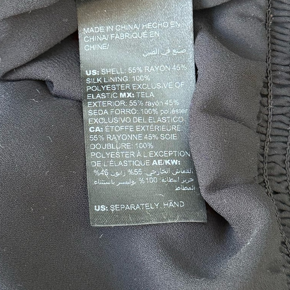 WHBM Draped Back Blouse - Picture 12 of 13